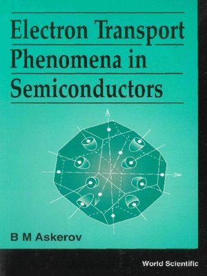 cover image of Electron Transport Phenomena In Semiconductors
